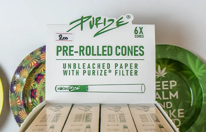 Rick and Morty King Size Premium Cones Rolling Papers (6 Cones) 